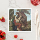 Der Engel des Todes (Mitgefühl am Ende des Lebens) Serviette (Beispiel)
