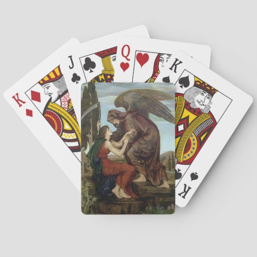 Der Engel des Todes (Mitgefühl am Ende des Lebens) Spielkarten (Rückseite)
