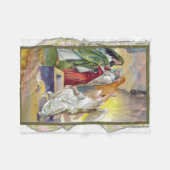 Der Engel erzählt den Frauen, dass Christus aufges Fleecedecke (Vorderseite (Horizontal))