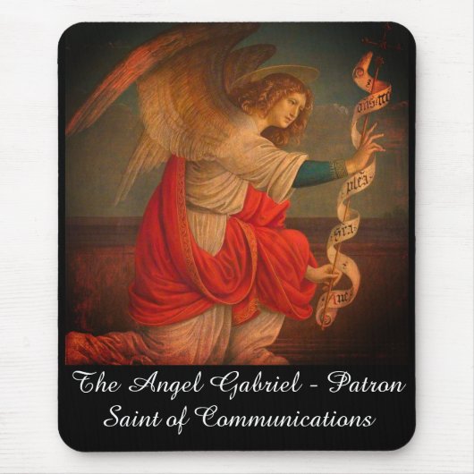 Der Engel Gabriel Mousepad (Vorne)
