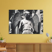 Der Engel mit einem Lächeln Leinwanddruck (Insitu (Wohnzimmer))