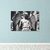 Der Engel mit einem Lächeln Leinwanddruck (Insitu (Holzboden))