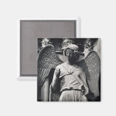 Der Engel mit einem Lächeln Magnet (Vorderseite/Rückseite)