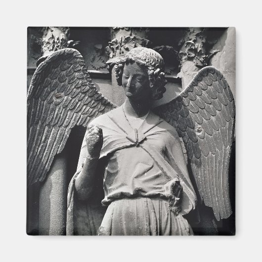 Der Engel mit einem Lächeln Magnet (Vorne)