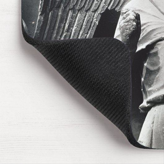 Der Engel mit einem Lächeln Mousepad (Ecke)