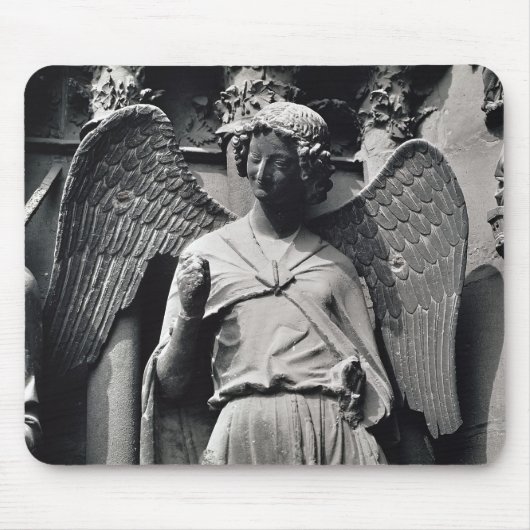 Der Engel mit einem Lächeln Mousepad (Vorne)