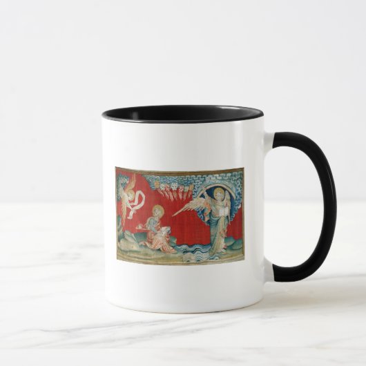 Der Engel mit einem offenen Buch Tasse (Rechts)