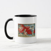 Der Engel mit einem offenen Buch Tasse (Links)