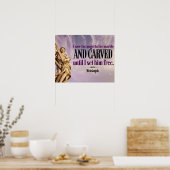 Der Engel Poster (Küche)