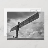 Der Engel Postkarte (Vorne/Hinten)