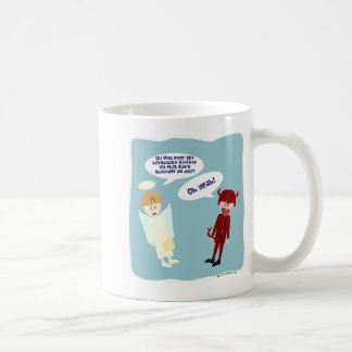 Der Engel und der Teufel auf meiner Schulter Kaffeetasse