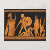 Der Engel und die Amazonas-Postkarte Postkarte (Vorderseite)