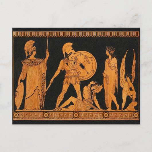 Der Engel und die Amazonas-Postkarte Postkarte (Vorderseite)