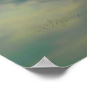 Der Engel und die Taube Poster (Ecke)