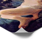 Der Engel verhindert das Opfer von Isaak, Poster (Ecke)