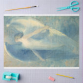 Der Engel Vintag Blue Decoupage Seidenpapier (Basteln)