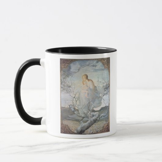 Der Engel von Leben, 1894 Tasse (Links)
