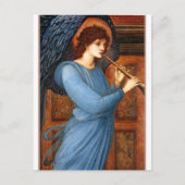 Der Engel von Sir Edward Burne-Jones Postkarte (Vorderseite)