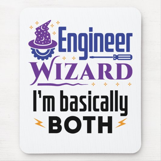 Der Engineer Wizard I ist im Grunde beides Mousepad (Vorne)