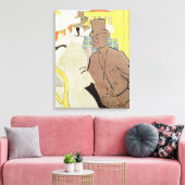 Der Engländer im Rouge, 1892 Leinwanddruck (Insitu (Wohnzimmer))