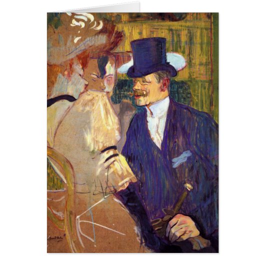 Der Engländer von Toulouse Lautrec, Vintag Art (Vorne)