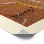 Der Engländer von Toulouse Lautrec, Vintag Art Poster (Ecke)