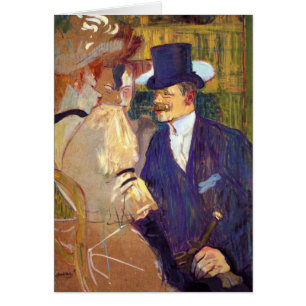 Der Engländer von Toulouse Lautrec, Vintage Art