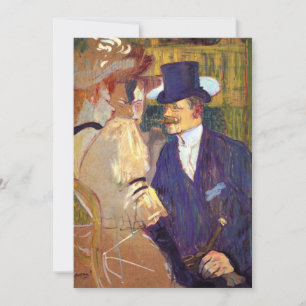 Der Engländer von Toulouse Lautrec, Vintage Art