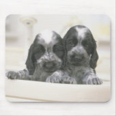 Der englische Cocker Spaniel ist eine Hunderasse.  Mousepad (Vorne)