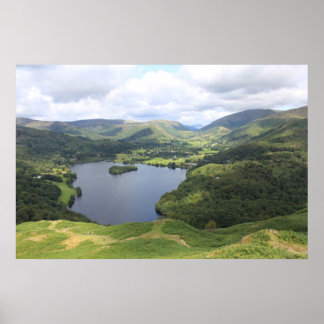 Der englische Lake District Poster