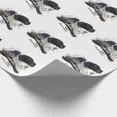Der englische Pointer Geschenkpapier (Ecke)
