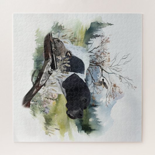 Der englische Pointer Puzzle (Horizontal)