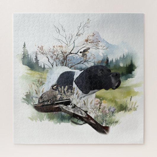 Der englische Pointer Puzzle (Vertikal)