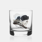 Der englische Pointer Whiskyglas (Rückseite)