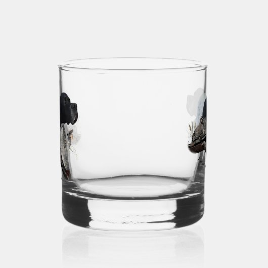 Der englische Pointer Whiskyglas (Links)