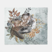 Der englische Setter , Die Jagd auf die Woodcock , Fleecedecke (Vorderseite (Horizontal))