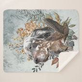 Der englische Setter , Die Jagd auf die Woodcock , Sherpadecke (Vorderseite (Horizontal))