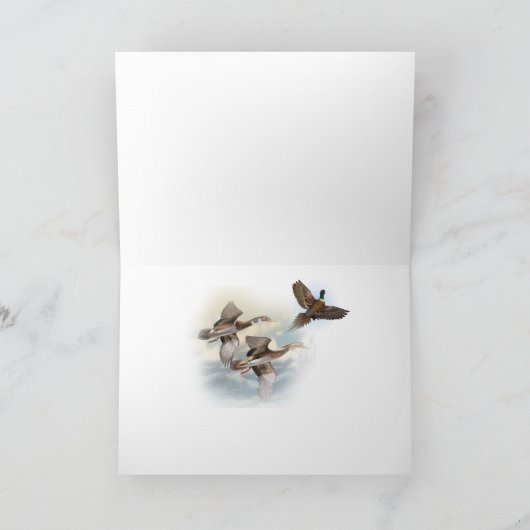 Der englische Setter kann nicht nur eine Karte hab (Innenseite)