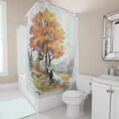 Der englische Setter, Leidensjagd Duschvorhang (Beispiel)