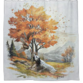 Der englische Setter, Leidensjagd Duschvorhang (Vorderseite)