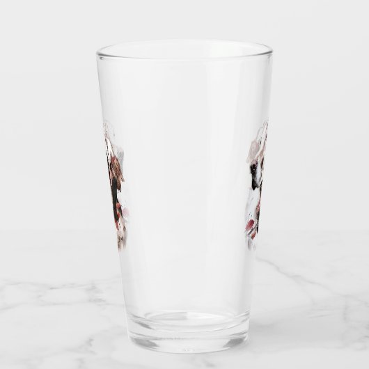 Der englische Setter, Leidensjagd Glas (Links)