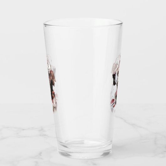 Der englische Setter, Leidensjagd Glas (Rechts)