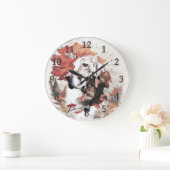 Der englische Setter, Leidensjagd Große Wanduhr (Zuhause)