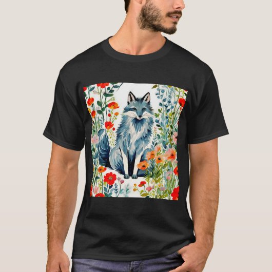 Der englische Silberfuchs #1 T-Shirt (Vorderseite)