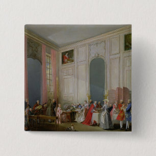 Der englische Tee und ein Gesellschafts-Konzert Button