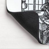Der Engraver, veröffentlicht von Hartman Schopper Mousepad (Ecke)