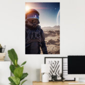 Der Entdecker des Unbekannten Poster (Heimbüro)