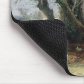 Der Enten-Teich Mousepad (Ecke)