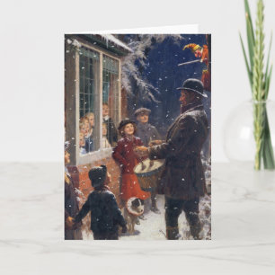 Der Entertainer Feiertagskarte