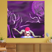 Der enthüllte Gedanke Leinwanddruck (Insitu (Wohnzimmer))